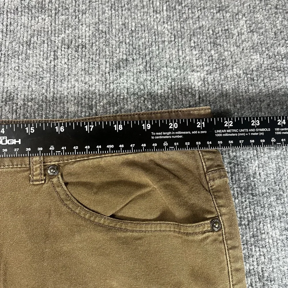 Peter Millar 5-Pocket‎ Pants Men 42 x 30 Brown Stretch Crown Vintage Canvas